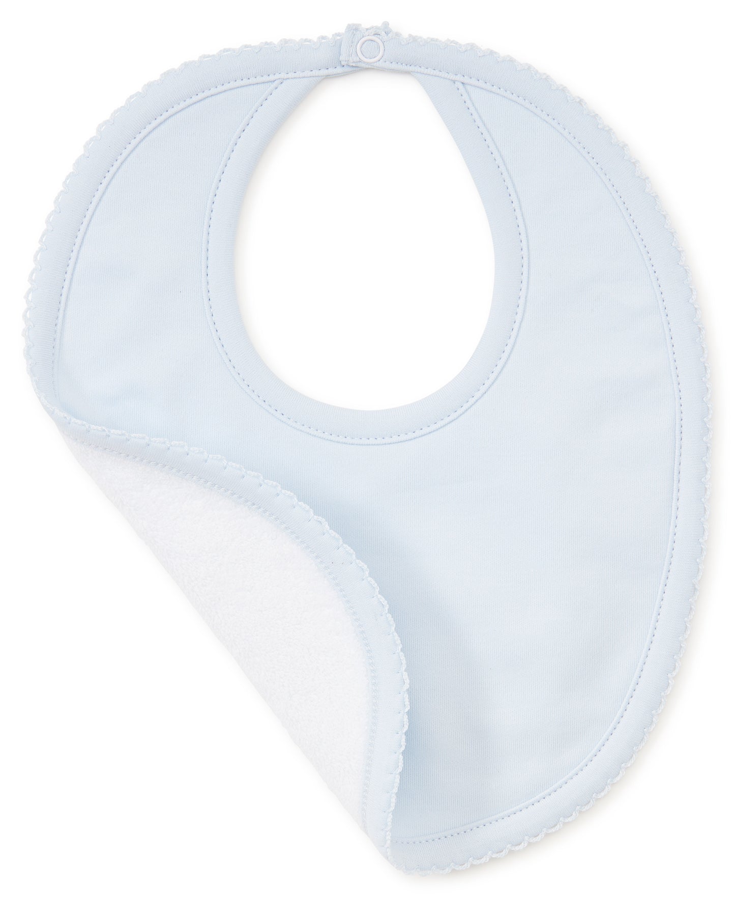 Blue Kissy Basics Bib