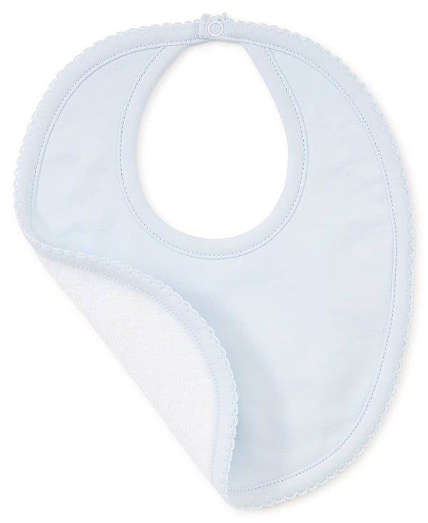 Blue Kissy Basics Bib