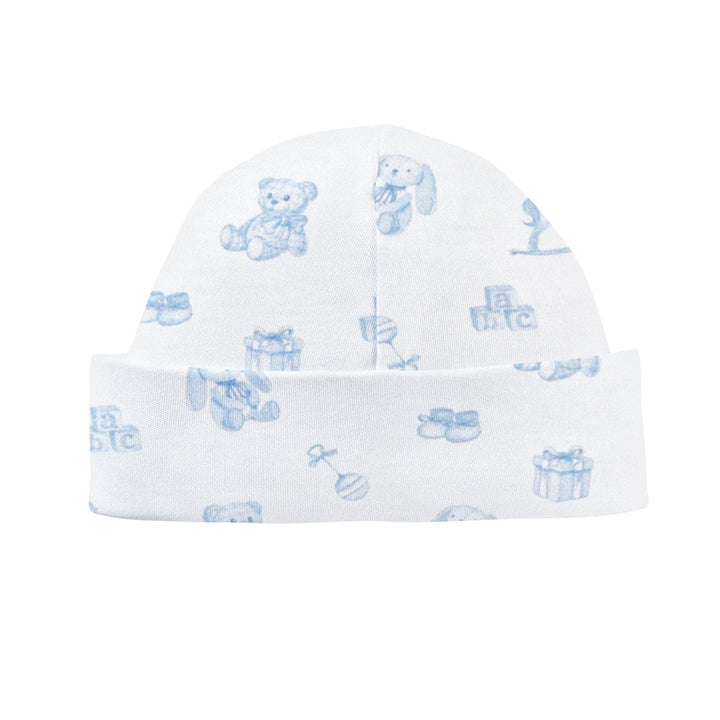 Tiny Baby Toys - Boy Printed Pima Round Hat