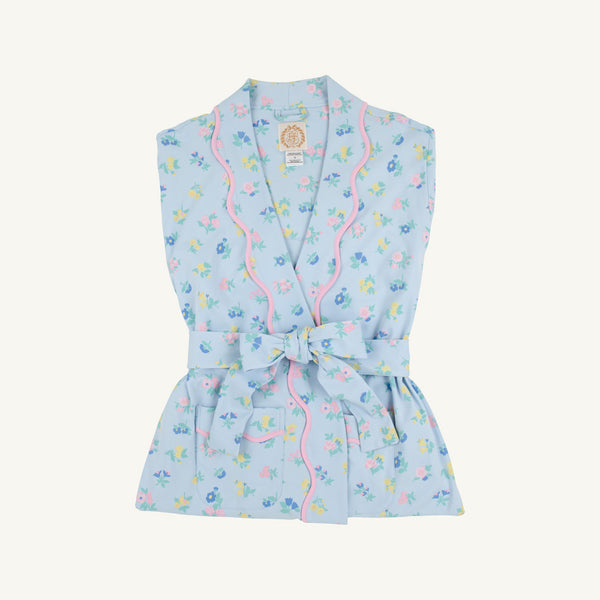Ready or Not Robe - Little London Flowers with Pier Party Pink