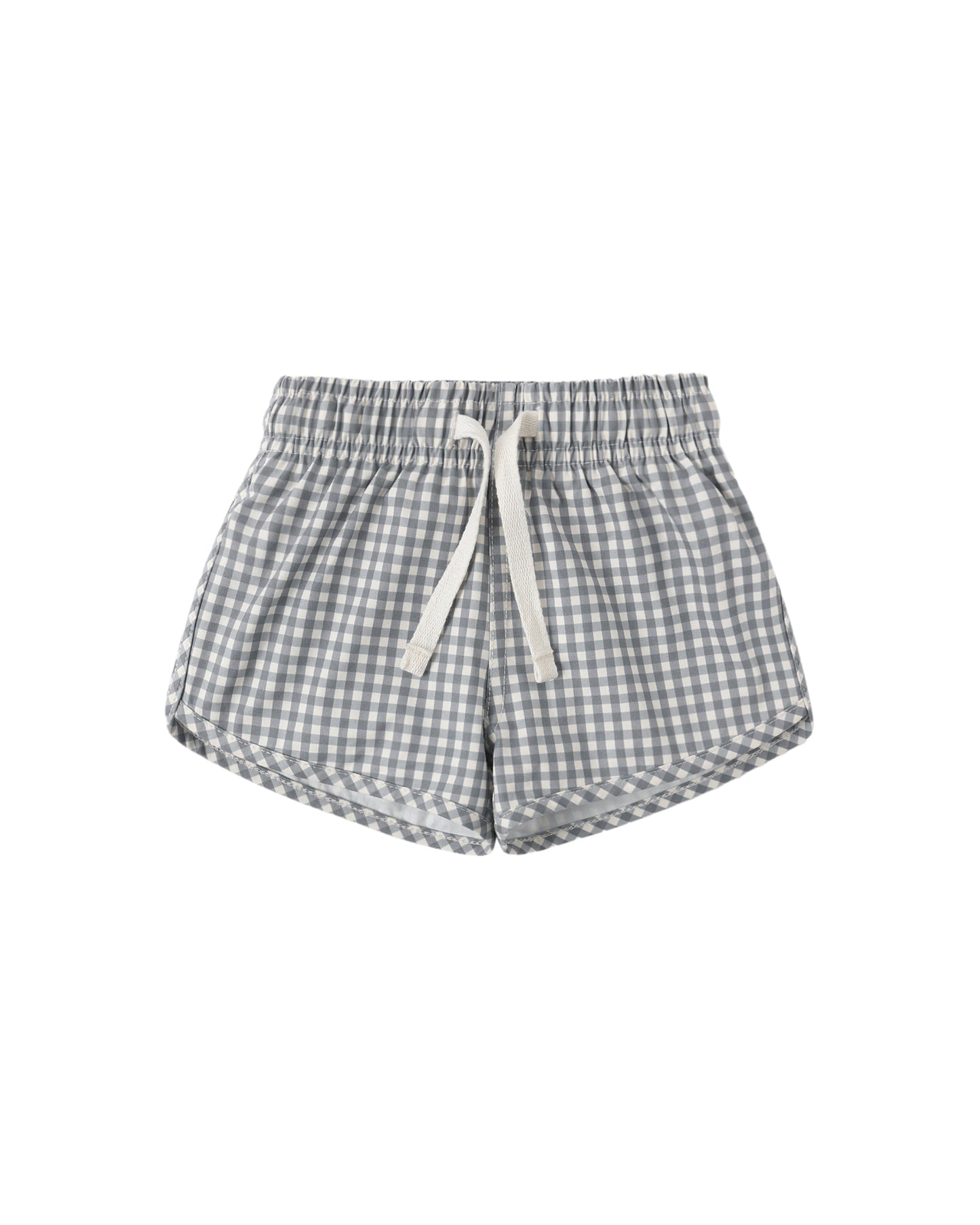 Boys Swim Short - Ocean Gingham