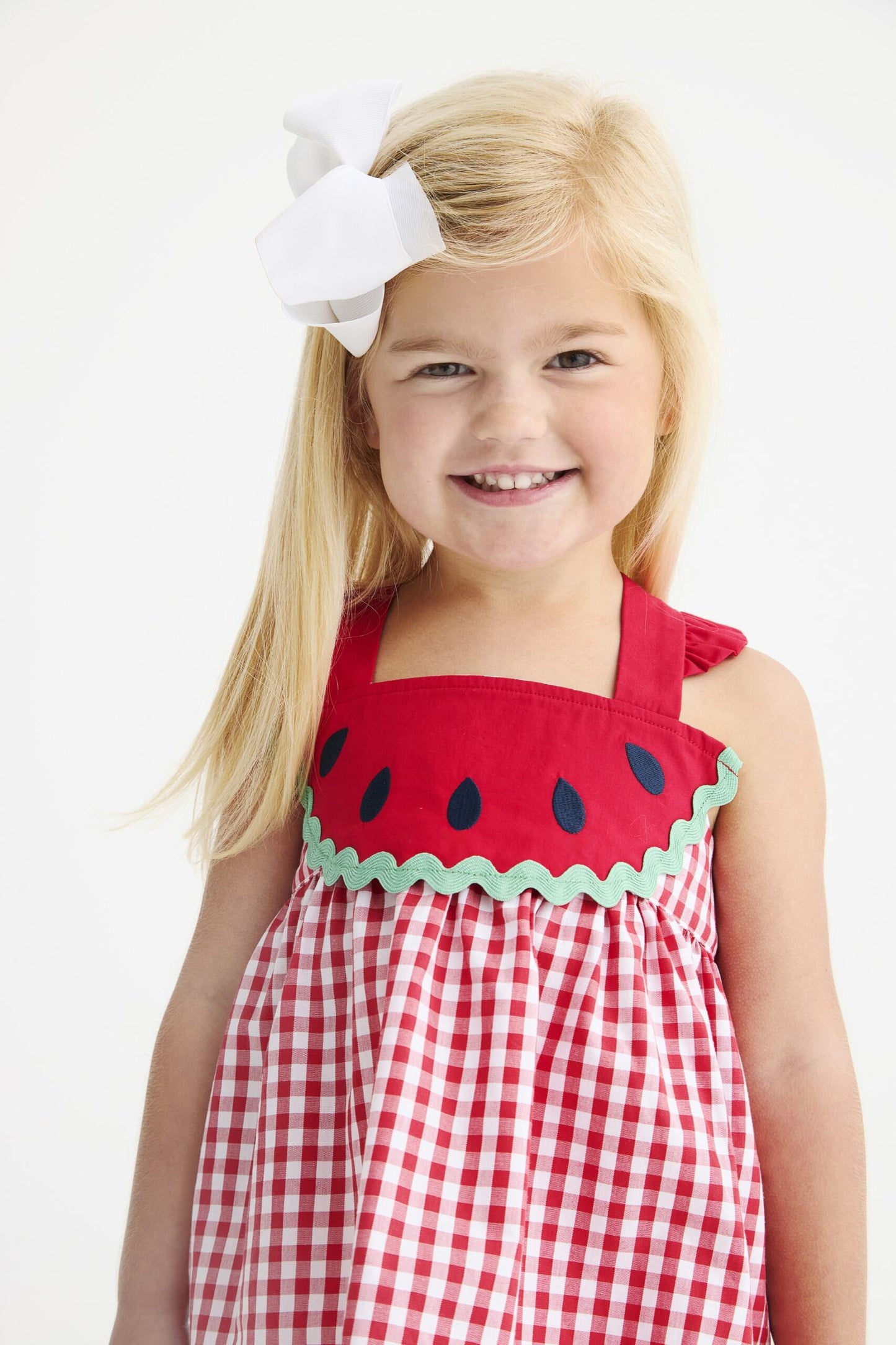 Nancy's Novelty Set Woven Dyed Yarn - Richmond Red Gingham/Richmond Red/Watermelon