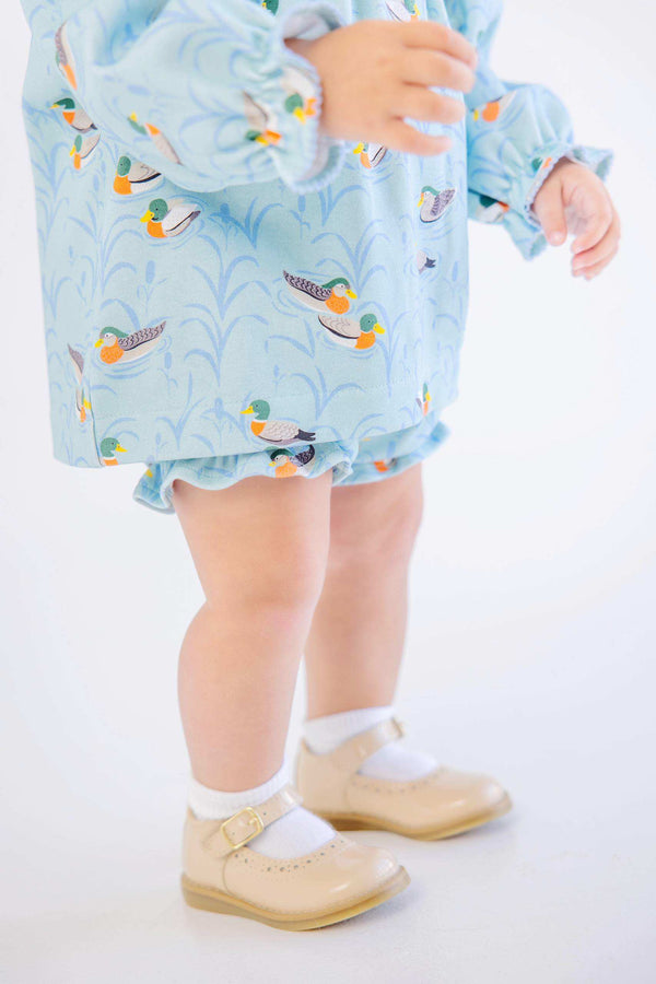 Bon Air Bloomer Set Pima - Fine Weather for Ducks/Sarasota Sky