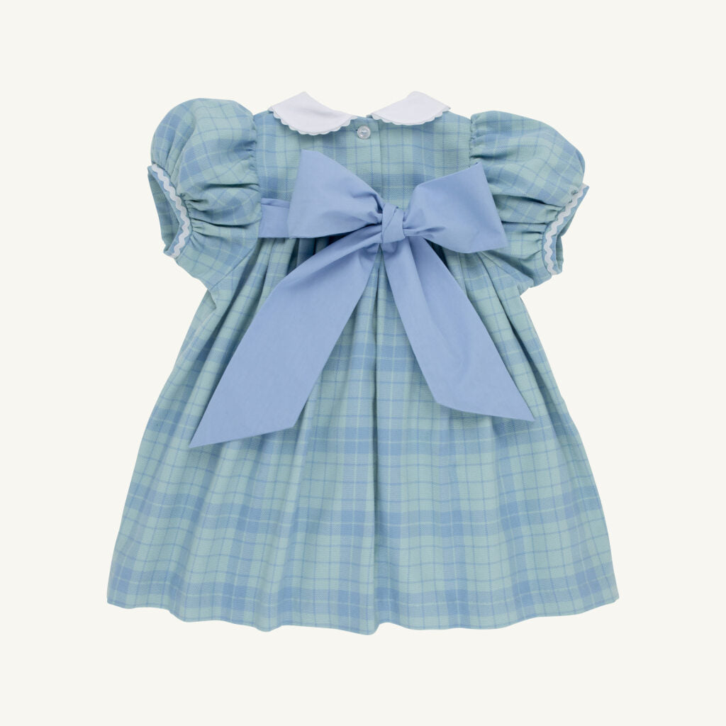 Mary Dal Dress Woven Yarn - Audubon Park Plaid/Sarasota Sky