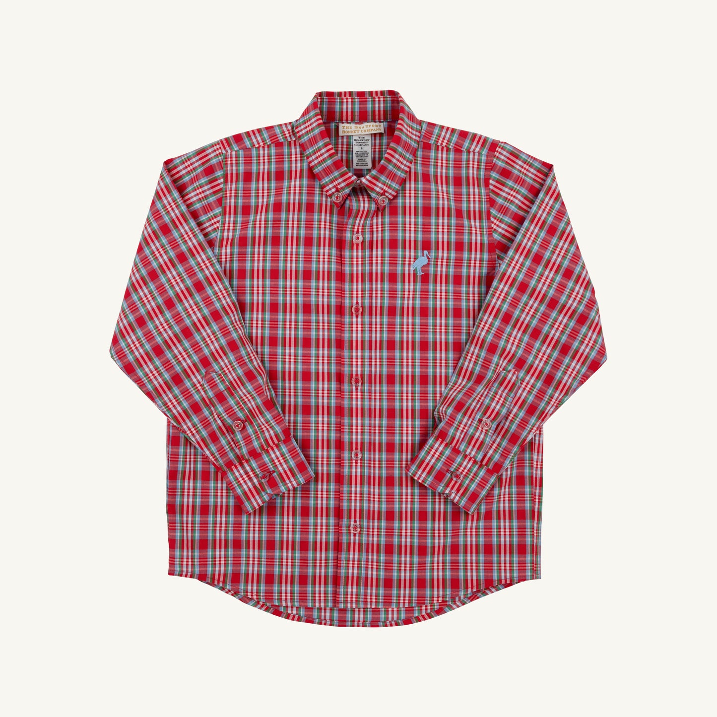 Deans List Dress Shirt - Woodspoint Plaid/Barrington Blue