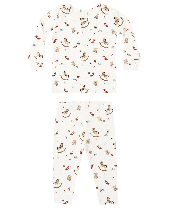 Bamboo Pajama Set in Toy Chest