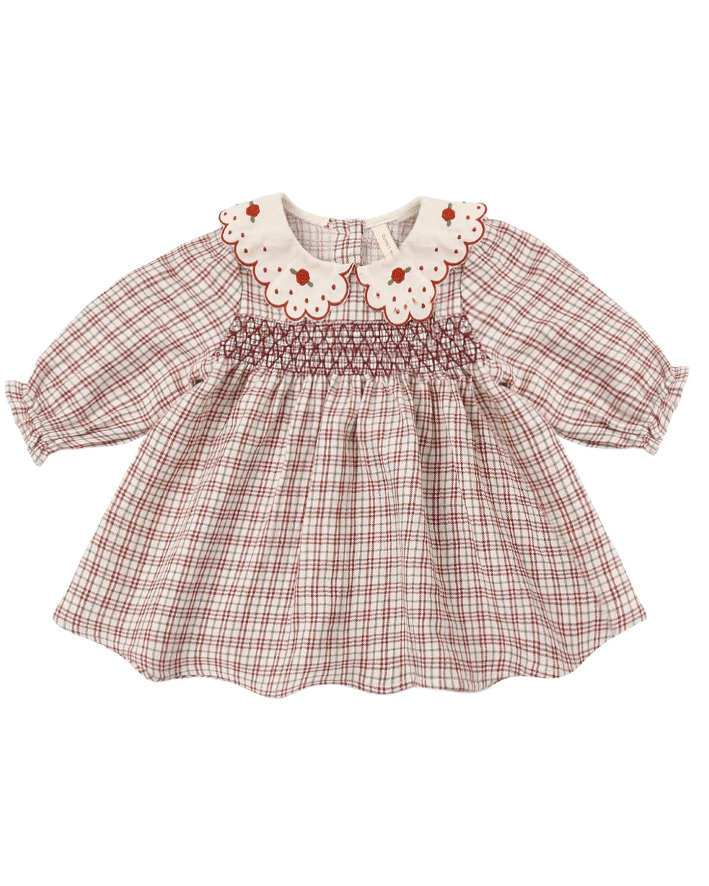 Callie Dress in Christmas Plaid