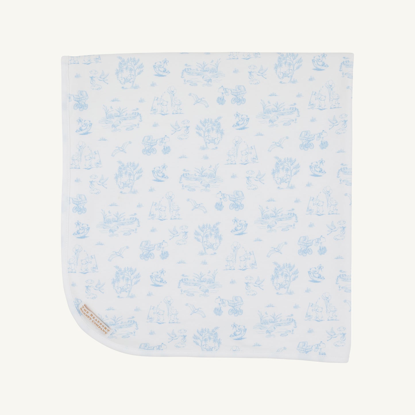 Baby Buggy Blanket - Beale Street Blue