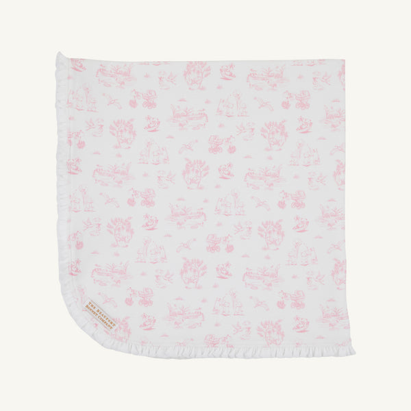 Baby Buggy Blanket - Hampton's Hot Pink