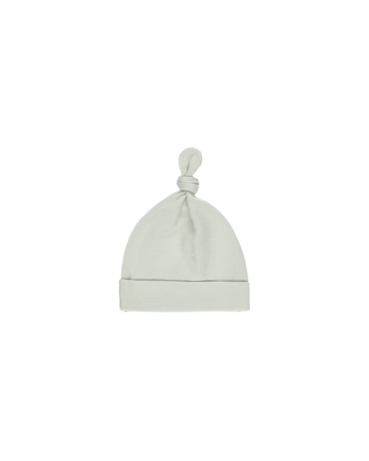 Knotted Baby Hat || Mint