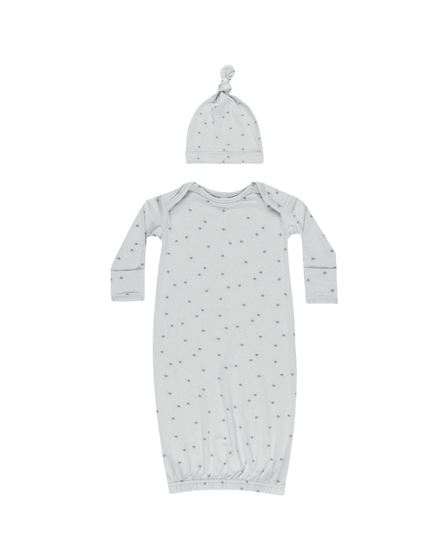 Bamboo Baby Gown + Hat Set || Twinkle