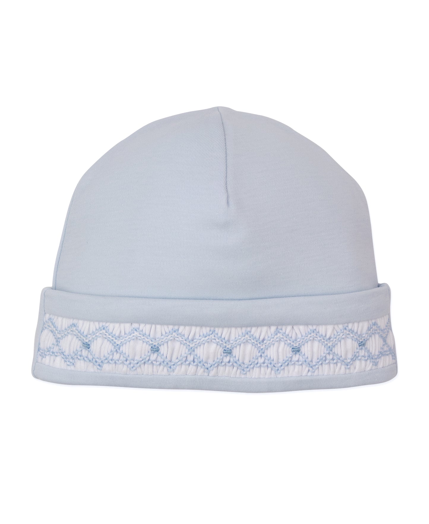 Hat with Hand Smock Blue