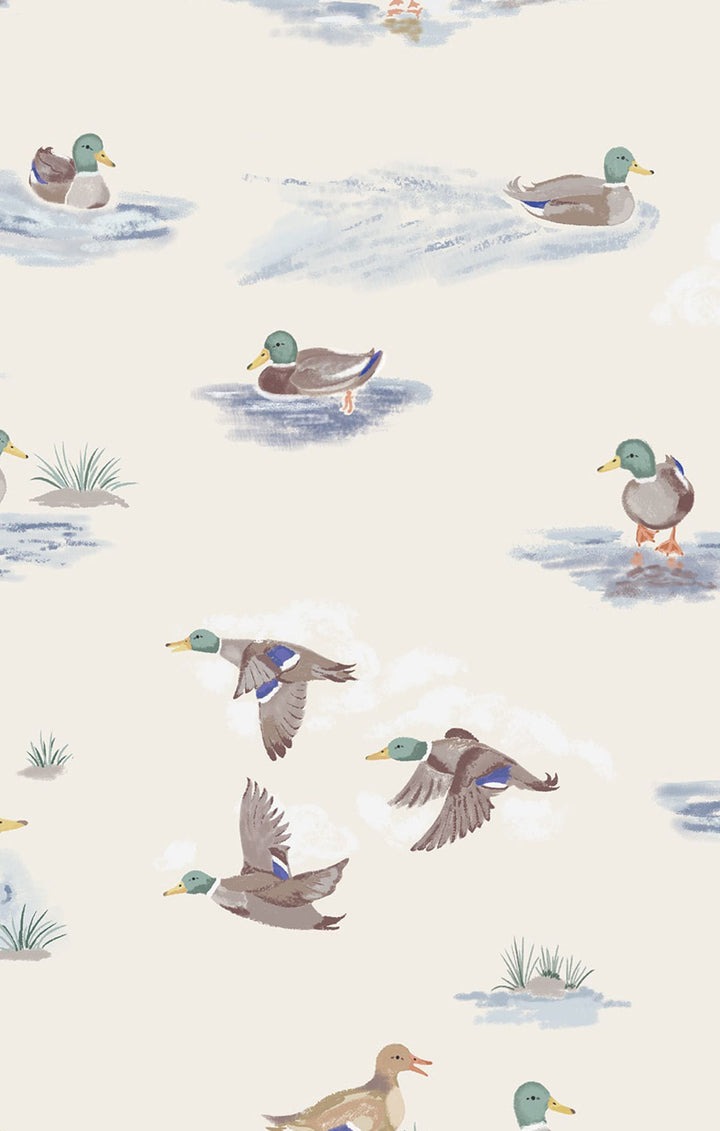 Migrating Mallards - Swaddle Blanket