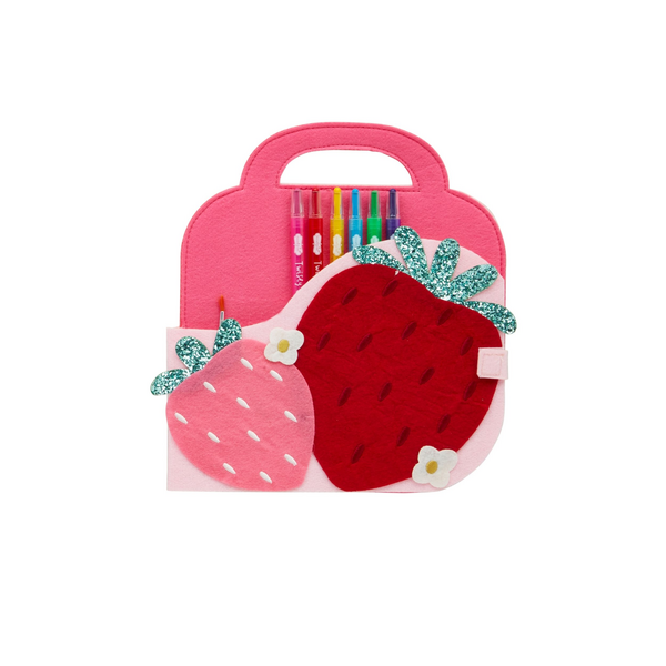 Strawberry Art Folio Set