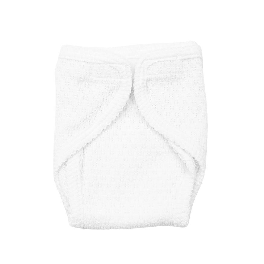 Paty Diaper Cover White