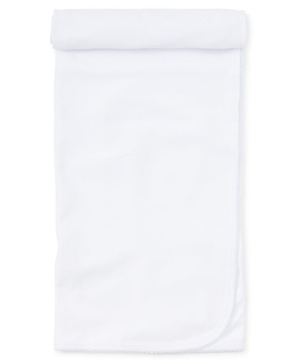 White/Pink Kissy Basics Blanket