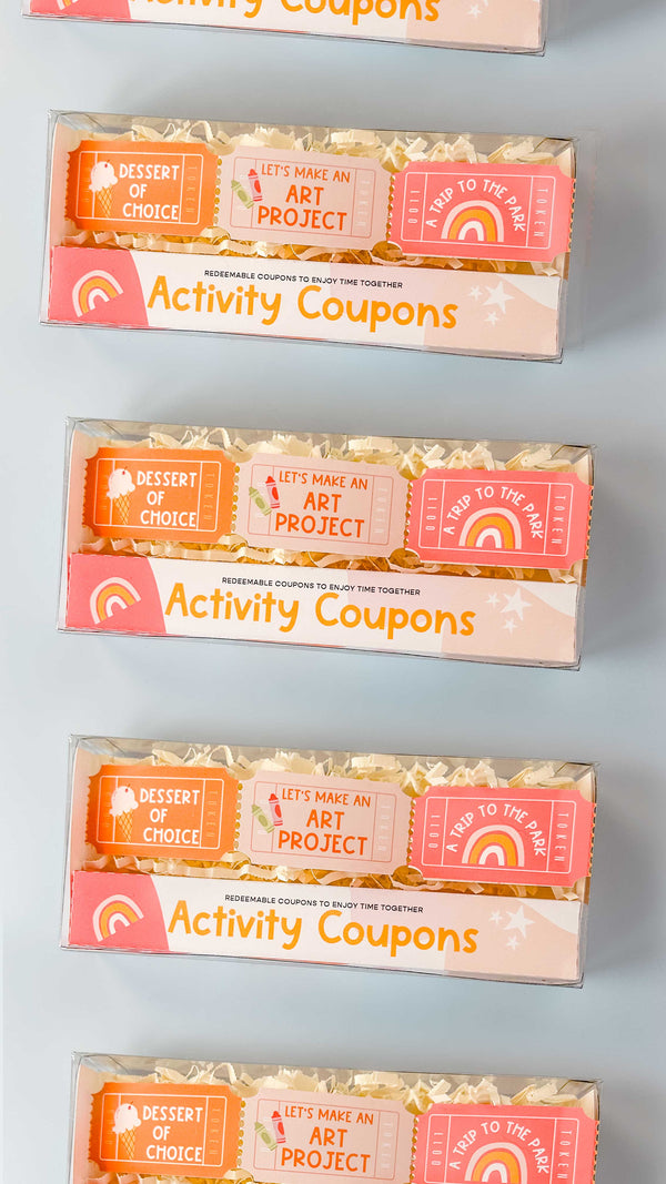 Rainbow Activity Tickets for Kids