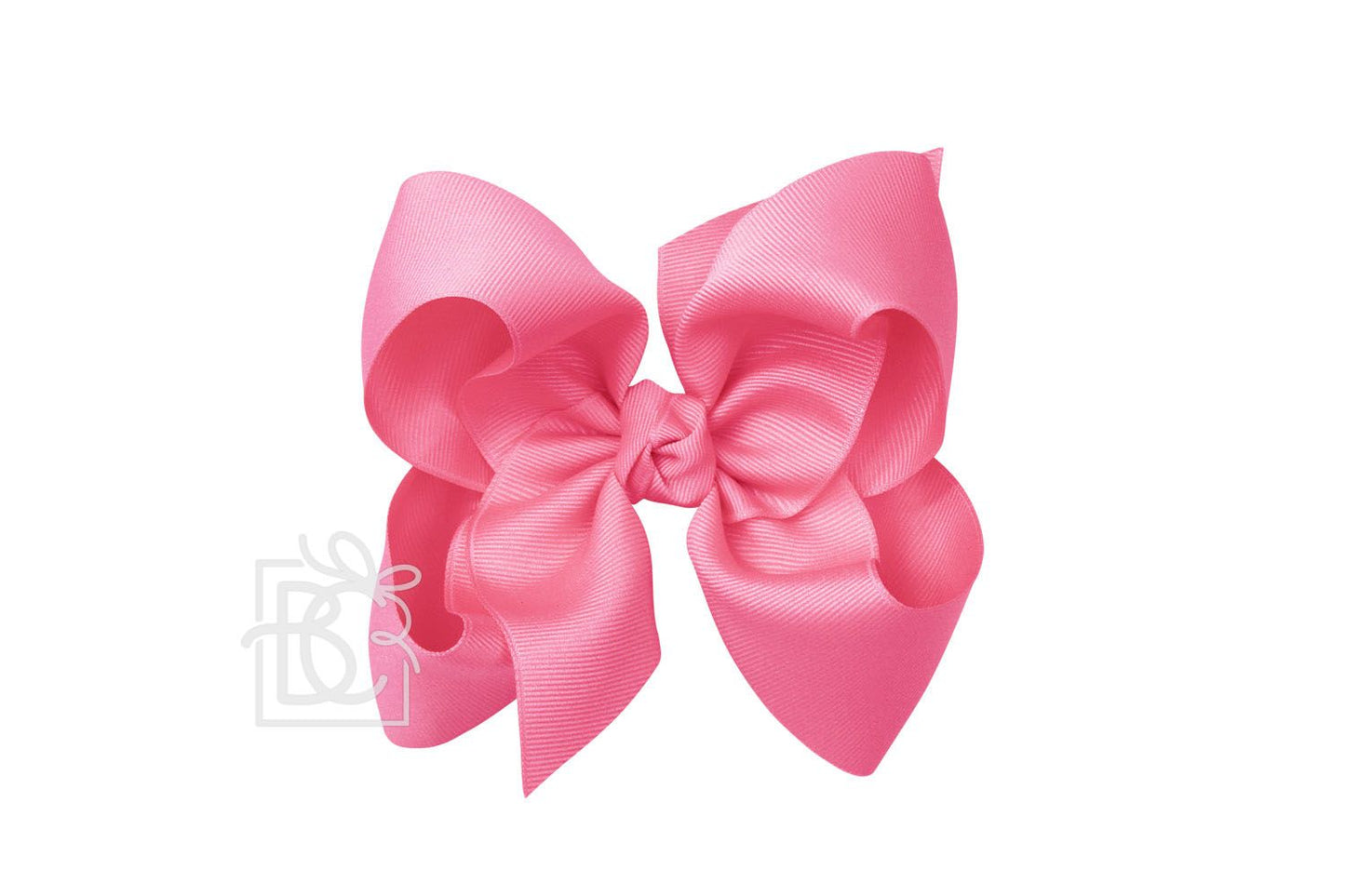 Extra Large Signature Grosgrain Double Knot Bow on Clip