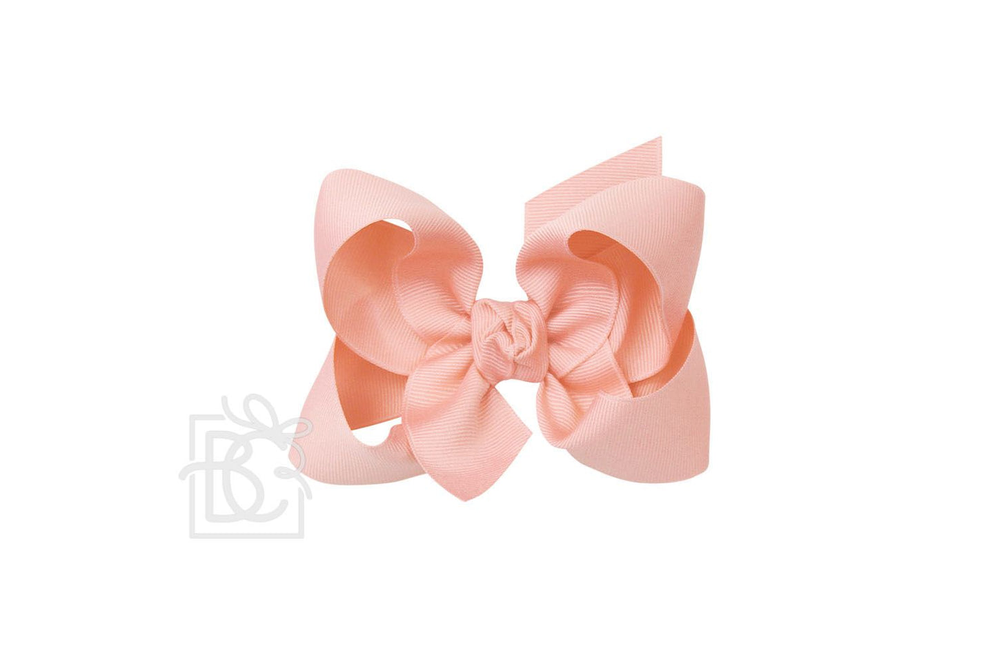 Large Signature Grosgrain Double Knot Bow on Clip