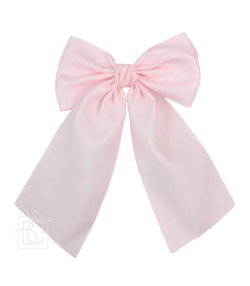 Opaque Satin Bow w/ Euro Knot & Tails