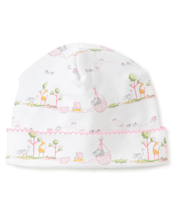 Pink Noah's Print Hat