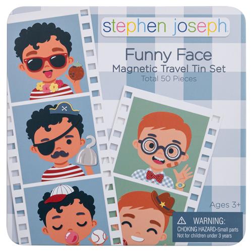Funny Faces Magnetic Set - Boy by Stephen Joseph