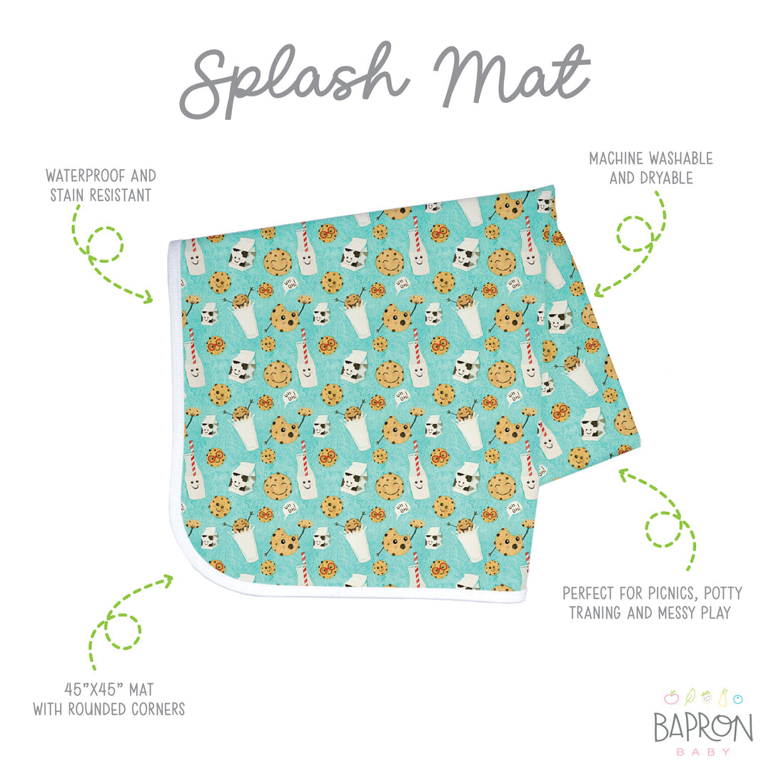 Cookies & Milk Splash Mat