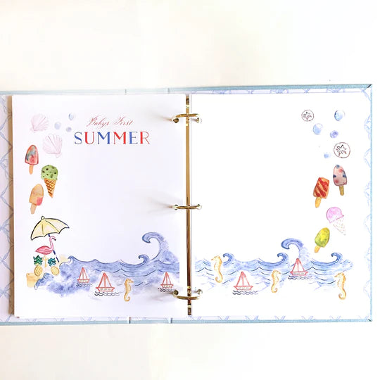 "Our Baby" Memory Book - Blue