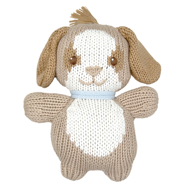Scoops the Puppy Dog Knit Zubaby Doll