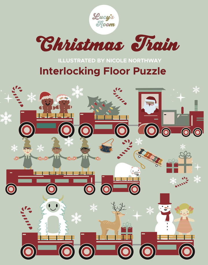 Lucy's Room Christmas Train Puzzle